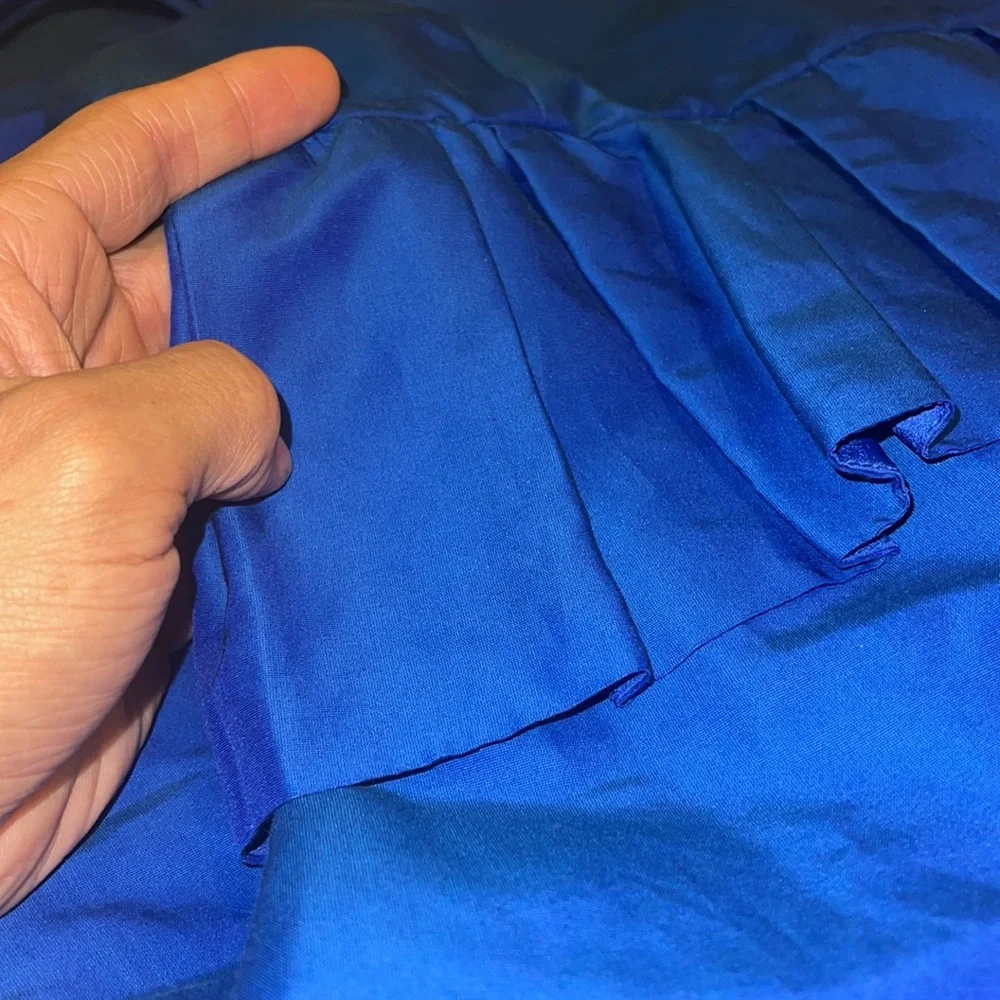 J. Crew Peplum Blue Sheath Dress